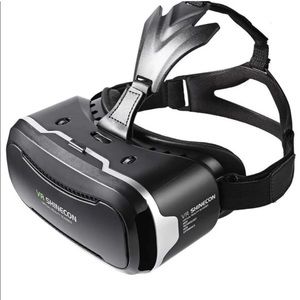 VR Shinecon Virtual Reality Headset for VR Games & 3D Movies with Remote Control